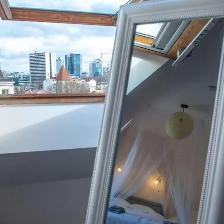 Floor With Two Balconies In The Old Town